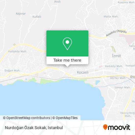 Nurdoğan Özak Sokak map