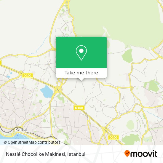 Nestlé Chocolike Makinesi map