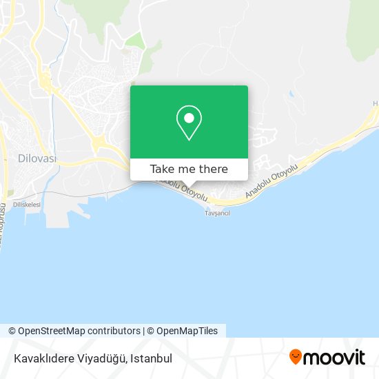 Kavaklıdere Viyadüğü map