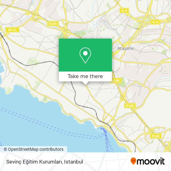 Sevinç Eğitim Kurumları map