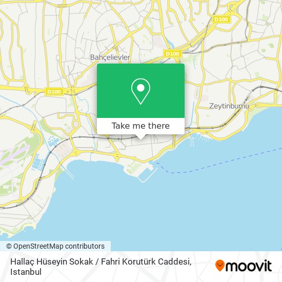 Hallaç Hüseyin Sokak / Fahri Korutürk Caddesi map