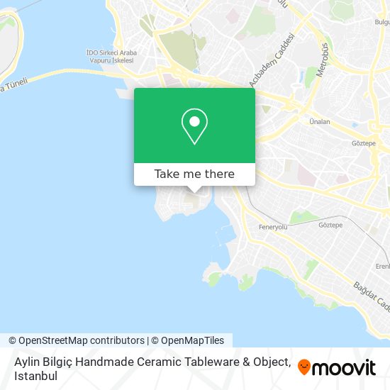 Aylin Bilgiç Handmade Ceramic Tableware & Object map