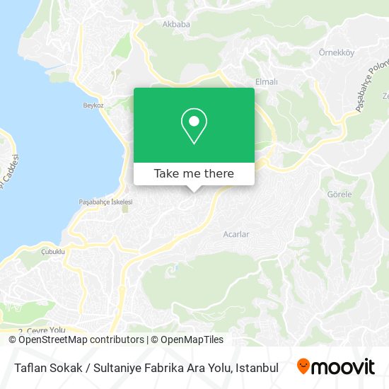 Taflan Sokak / Sultaniye Fabrika Ara Yolu map