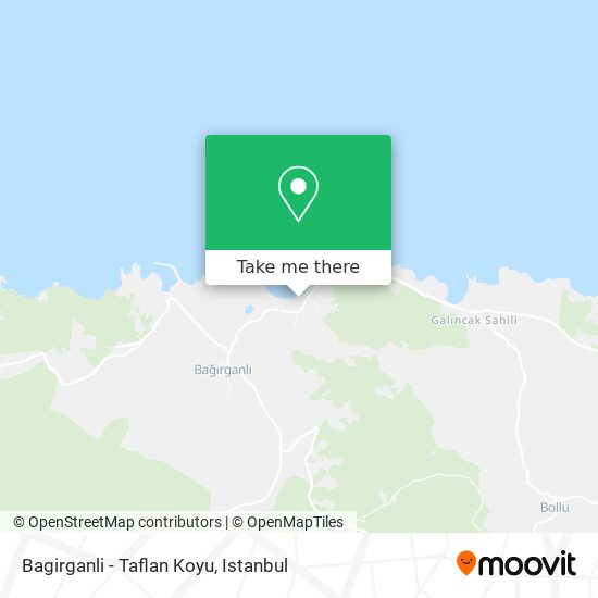 Bagirganli - Taflan Koyu map