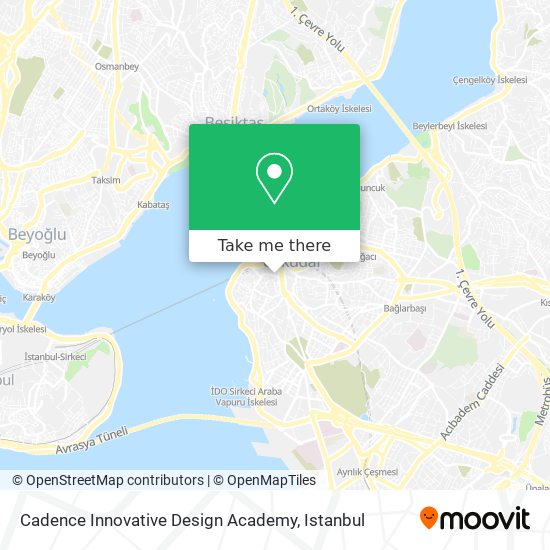 Cadence Innovative Design Academy map