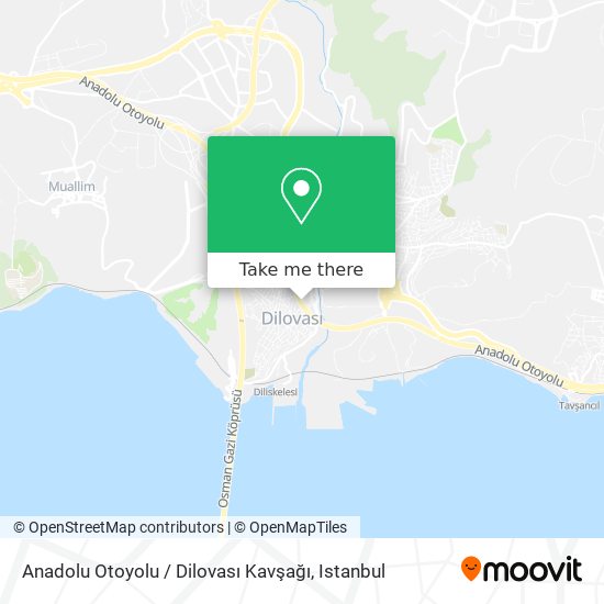 Anadolu Otoyolu / Dilovası Kavşağı map