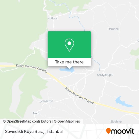 Sevindikli Köyü Barajı map