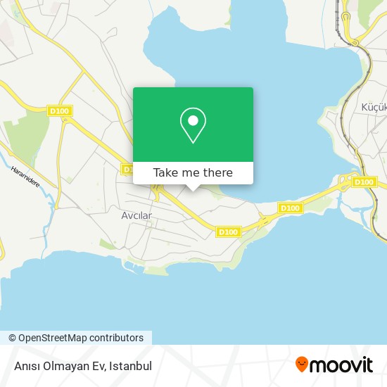 Anısı Olmayan Ev map