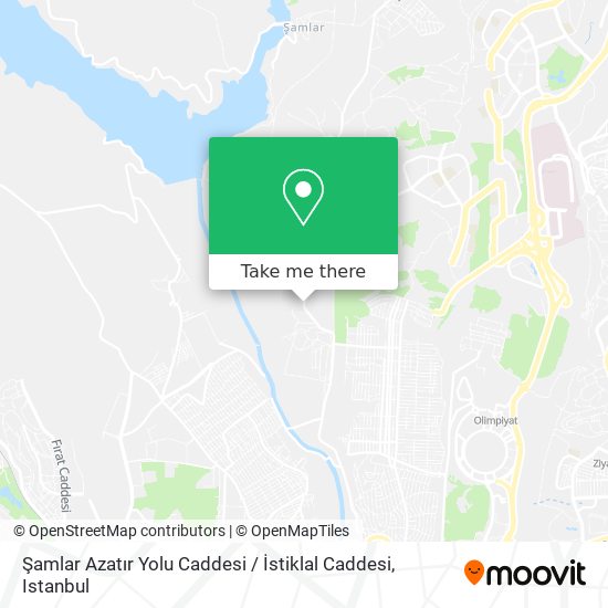 Şamlar Azatır Yolu Caddesi / İstiklal Caddesi map