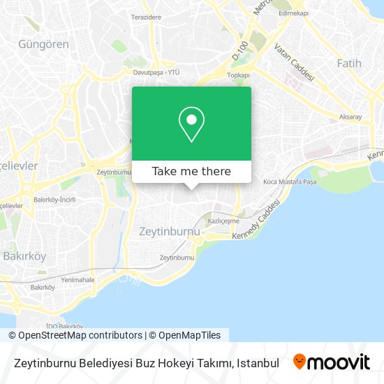 Zeytinburnu Belediyesi Buz Hokeyi Takımı map