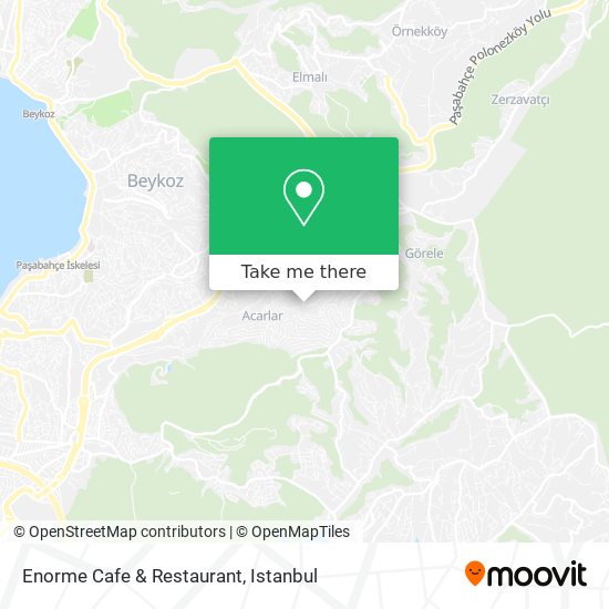 Enorme Cafe & Restaurant map