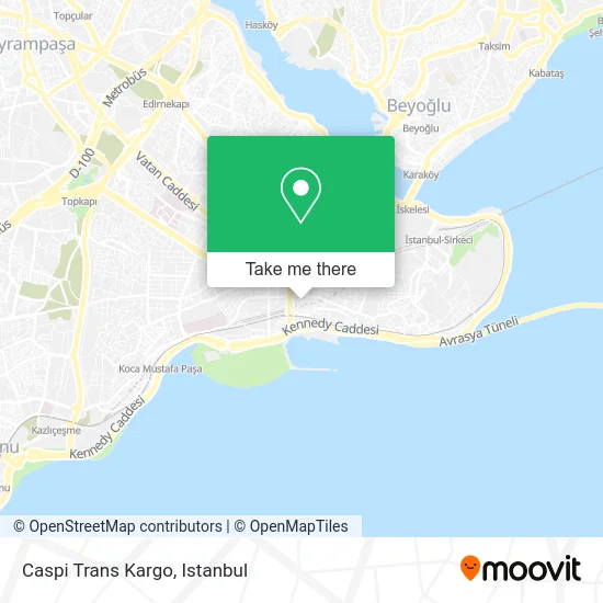 Caspi Trans Kargo map