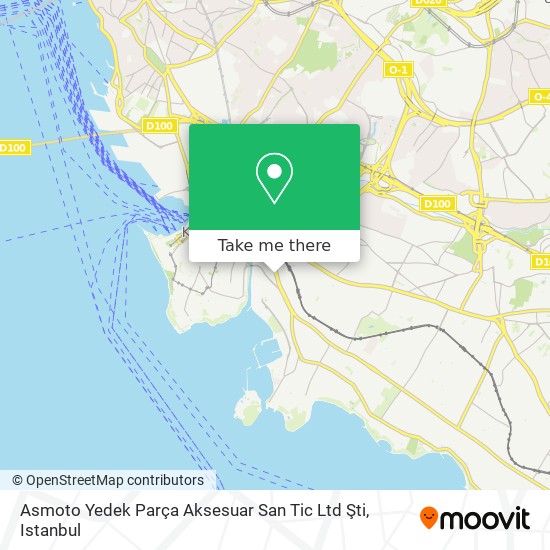 Asmoto Yedek Parça Aksesuar San Tic Ltd Şti map