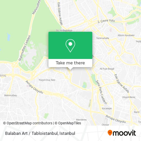 Balaban Art / Tabloistanbul map