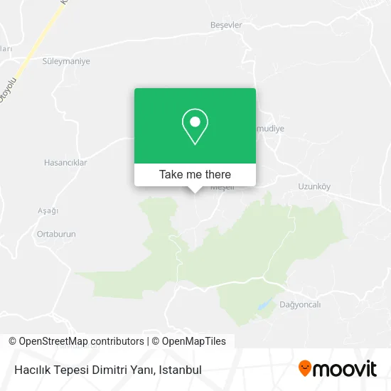 Hacılık Tepesi Dimitri Yanı map