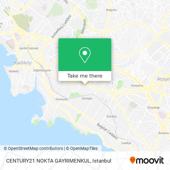 CENTURY21 NOKTA GAYRIMENKUL map