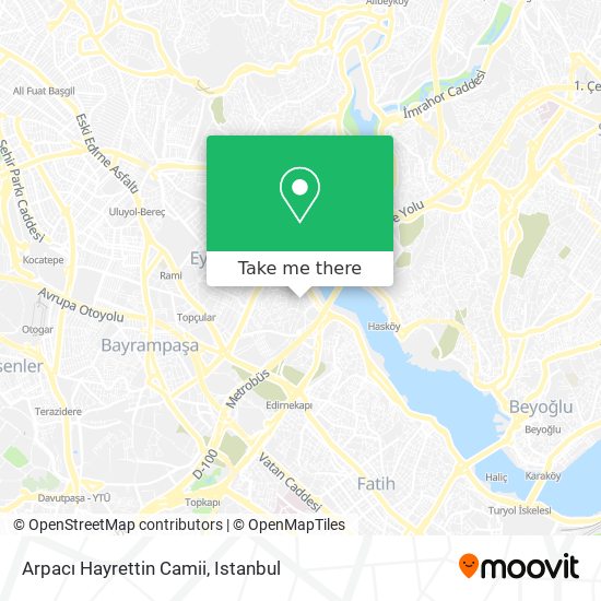 Arpacı Hayrettin Camii map