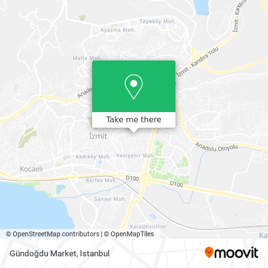 Gündoğdu Market map