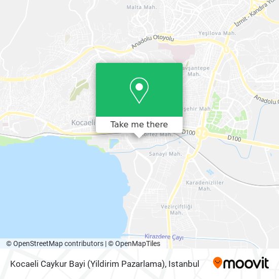 Kocaeli Caykur Bayi (Yildirim Pazarlama) map