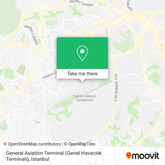 General Aviation Terminal (Genel Havacılık Terminali) map