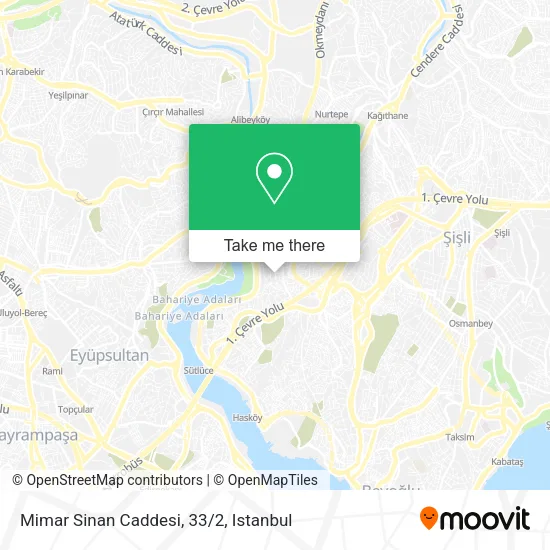 Mimar Sinan Caddesi, 33/2 map