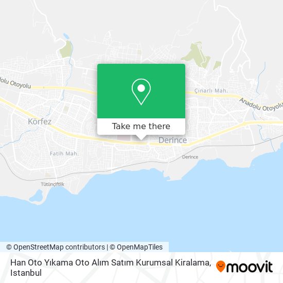 Han Oto Yıkama Oto Alım Satım  Kurumsal Kiralama map