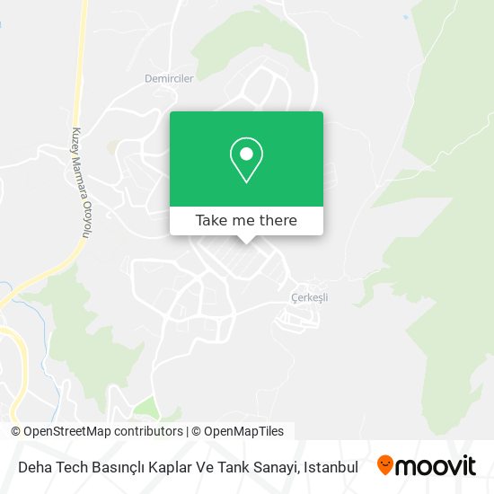 Deha  Tech Basınçlı Kaplar Ve Tank Sanayi map
