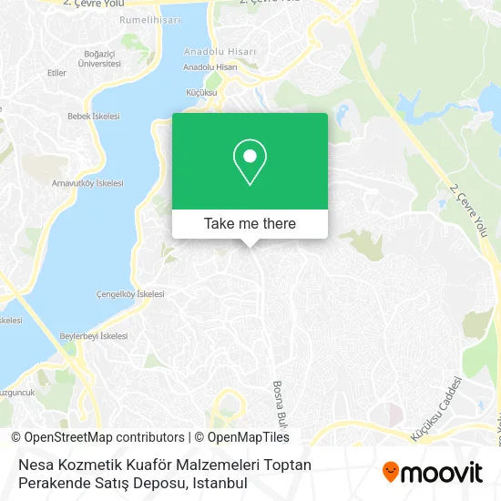 Nesa Kozmetik Kuaför Malzemeleri Toptan Perakende Satış Deposu map