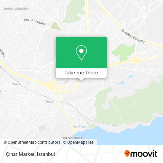 Çınar Market map