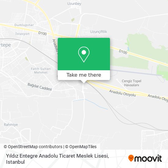 Yıldız Entegre Anadolu Ticaret Meslek Lisesi map