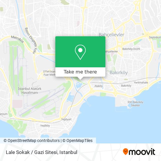 Lale Sokak / Gazi Sitesi map