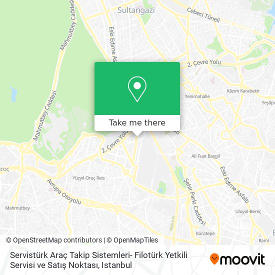 Servistürk Araç Takip Sistemleri- Filotürk Yetkili Servisi ve Satış Noktası map