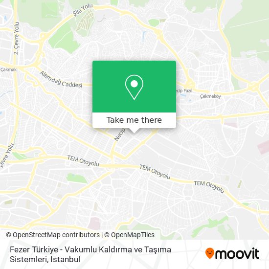 Fezer Türkiye - Vakumlu Kaldırma ve Taşıma Sistemleri map