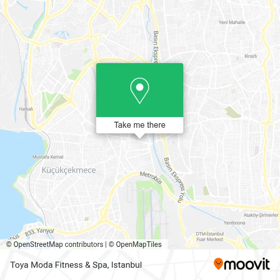 Toya Moda Fitness & Spa map