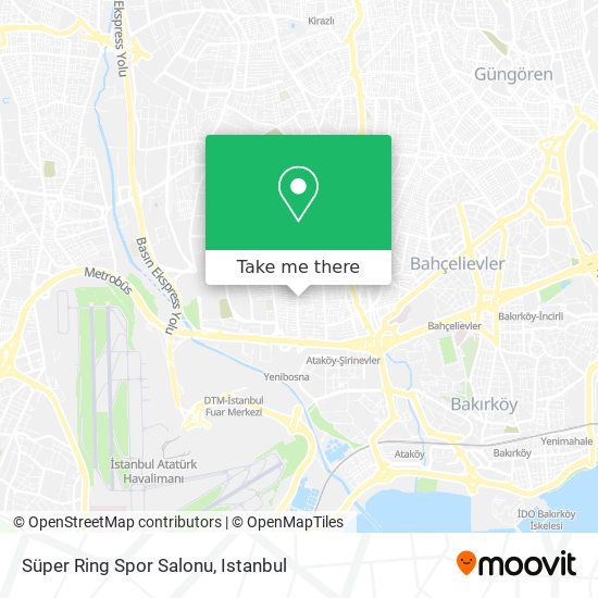 Süper Ring Spor Salonu map