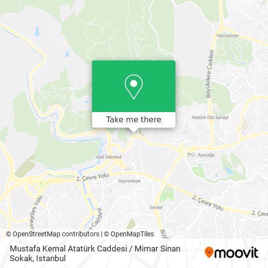 Mustafa Kemal Atatürk Caddesi / Mimar Sinan Sokak map