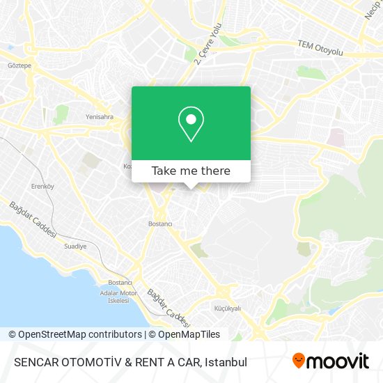 SENCAR OTOMOTİV & RENT A CAR map