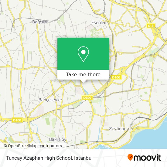 Tuncay Azaphan High School map