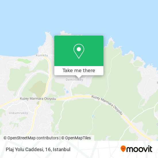 Plaj Yolu Caddesi, 16 map