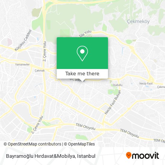 Bayramoğlu Hırdavat&Mobilya map