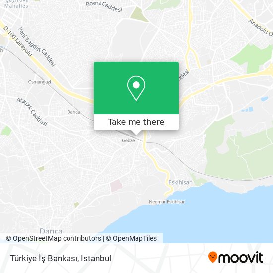 Türkiye İş Bankası map