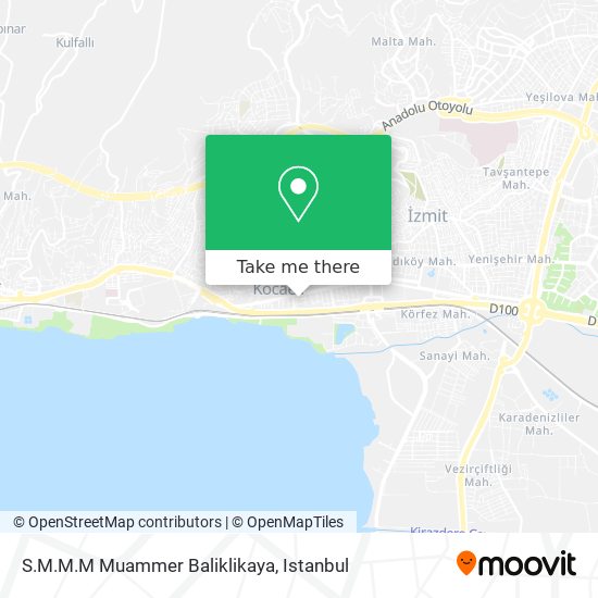S.M.M.M Muammer Baliklikaya map