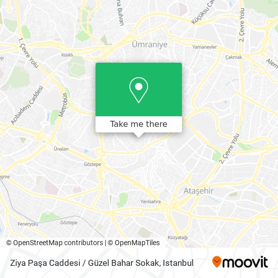 Ziya Paşa Caddesi / Güzel Bahar Sokak map