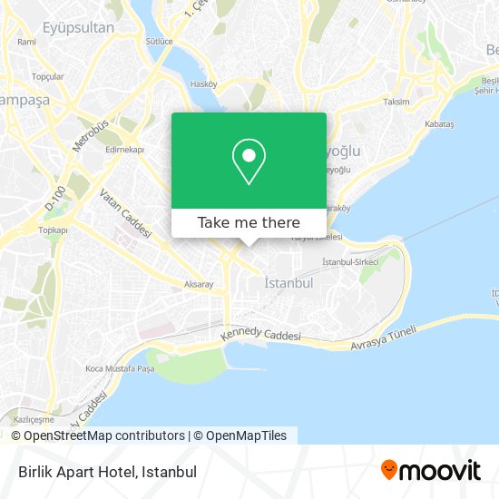 Birlik Apart Hotel map