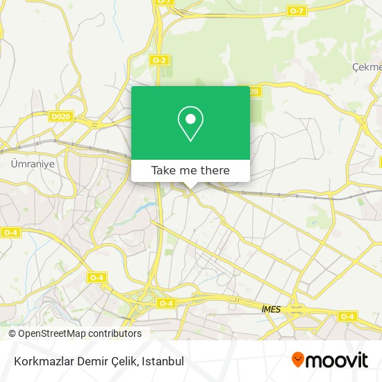 Korkmazlar Demir Çelik map