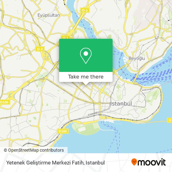 Yetenek Geliştirme Merkezi Fatih map