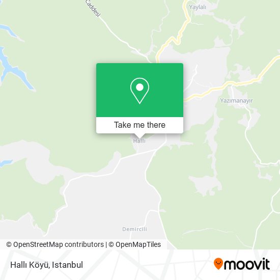 Hallı Köyü map