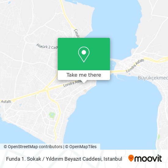 Funda 1. Sokak / Yıldırım Beyazıt Caddesi map