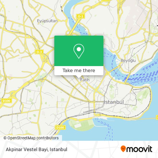 Akpinar Vestel Bayi map