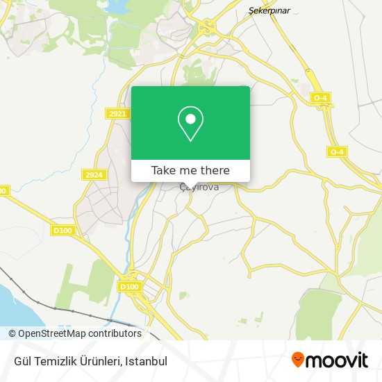 Gül Temizlik Ürünleri map